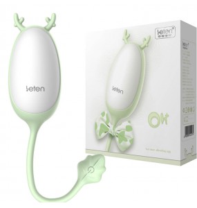 HK LETEN Cute Party Lost Deer Vibration Egg (Chargeable - Green)